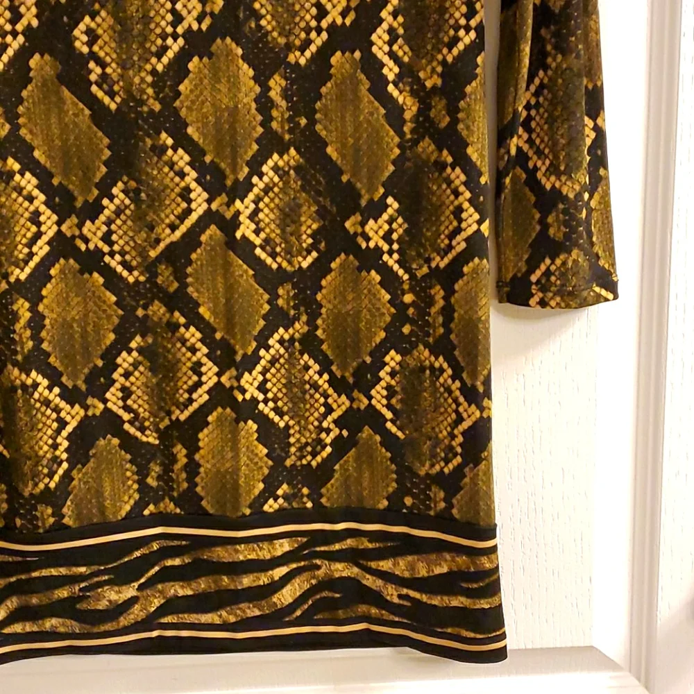 MICHAEL Michael Kors Snake Print Dress XS  NWOT - Picture 8 of 11